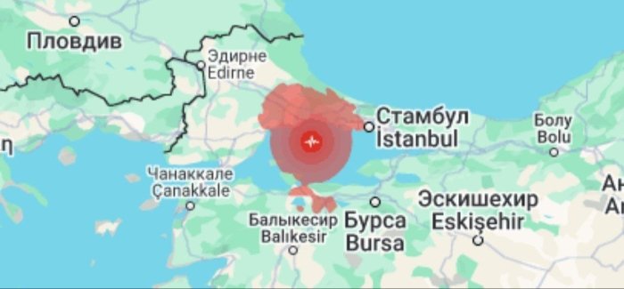 Istanbulda 6,2 magnitudali zilzila yuz berdi Istanbulda 6,2 magnitudali zilzila yuz berdi