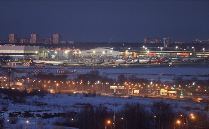 Москвадаги барча аэропортлар ўз фаолиятини тўхтатди