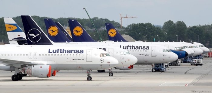 Lufthansa Яқин Шарққа парвозларни вақтинча тўхтатди