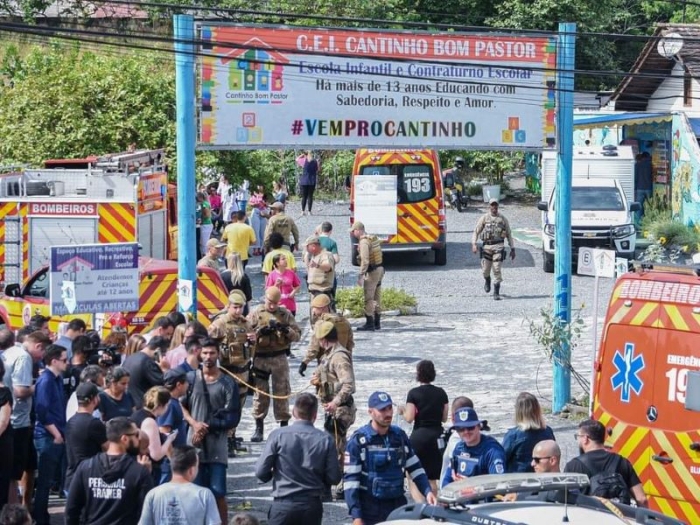 Braziliyada erkak bog‘chadagi bolalarga bolta bilan hujum qildi, qurbonlar bor