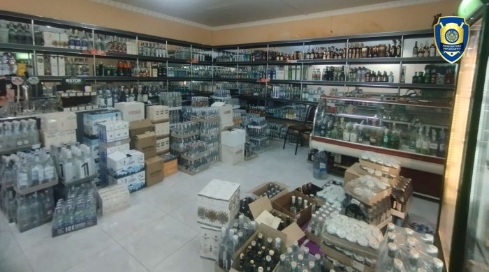 Андижон вилоятида истеъмолга яроқсиз алкоголь маҳсулотларининг савдога чиқарилишининг олди олинди