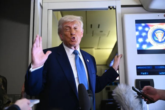 "Билмайман": Трамп Нетаняхунинг асирларни озод қилиш бўйича келишувга эришиш имконияти ҳақида гапирди