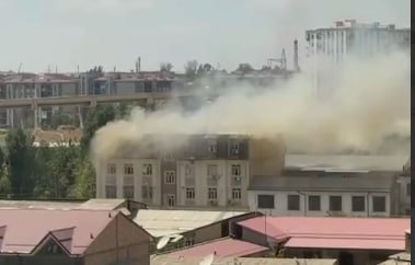Сергелидаги 4 қаватли “дом”да ёнғин бўлди