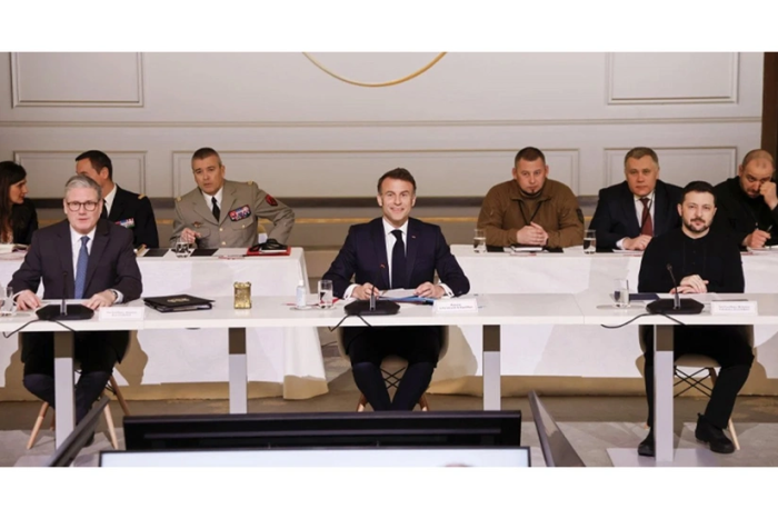 Ukraina va Yevropa davlatlari tinchlikparvar kuchlarni joylashtirish to‘g‘risidagi deklarasiyani imzoladi