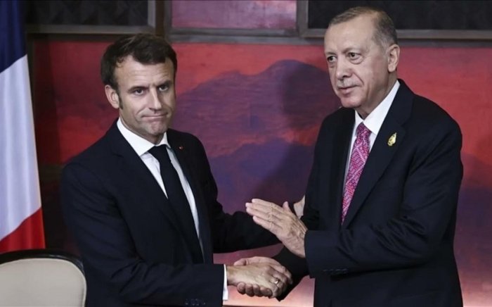 Макрон ва Эрдўғон Ғазодаги вазиятни муҳокама қилди