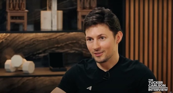 Pavel Durov amerikalik jurnalist, "Fox News" telekanali sobiq boshlovchisi Taker Karlsonga intervyu berdi