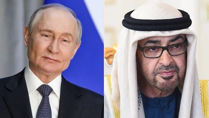 Putin kecha BAA prezidenti bilan telefon orqali muloqot qildi — Kreml