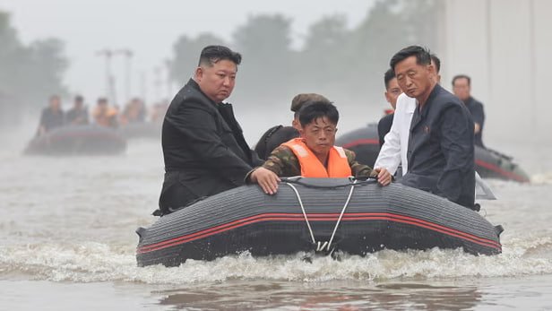 Shimoliy Koreyada suv toshqini: Kim Chen In Seulning yordam taklifini rad etganidan keyin Putin yordam berishga va’da berdi