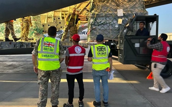 Britaniya falastinliklarga insonparvarlik yordami yetkazmoqchi