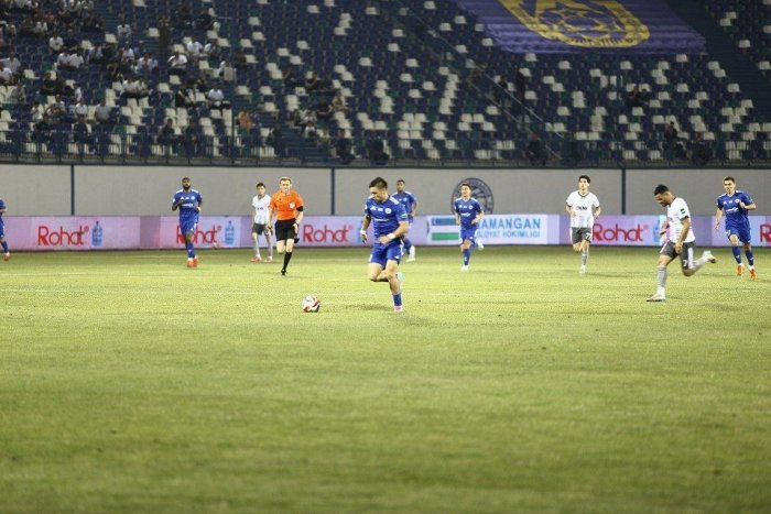 Superliga. "Navbahor" o‘z maydonida OKMKni yirik hisobda yengdi