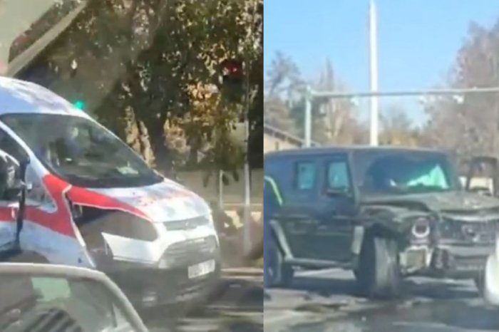 Toshkentda «Gelik» va Tez yordam mashinasi to‘qnashdi