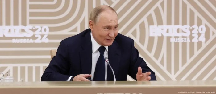 Putin BRIKSning kengaytirilgan sammitini boshladi