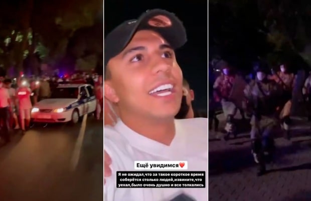 Yoshlar ishlari agentligi vakili Amir Temur hiyoboniga to‘plangan yoshlarga murojaat bilan chiqdi