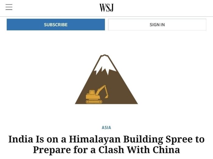 Hindiston Xitoy bilan ehtimoliy urushga hozirlik ko‘rmoqda