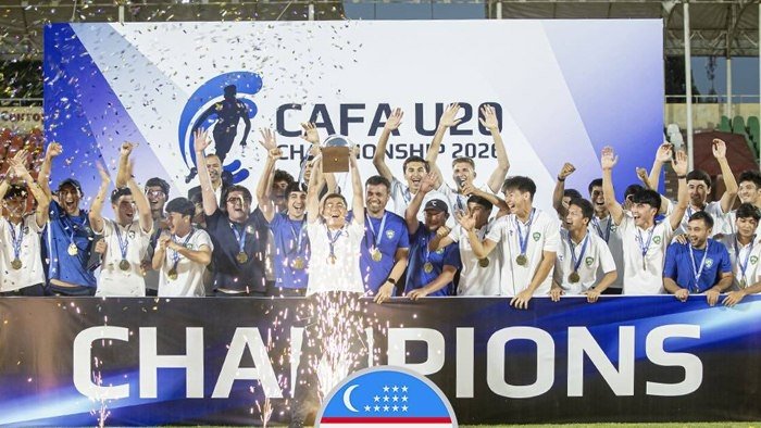 Ўзбекистон U-20 терма жамоаси — CAFA U-20 чемпиони!