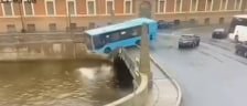 Moyka daryosiga qulagan avtobus haydovchisi gumonlanuvchi sifatida qo‘lga olindi — Sankt-Peterburg polisiyasi