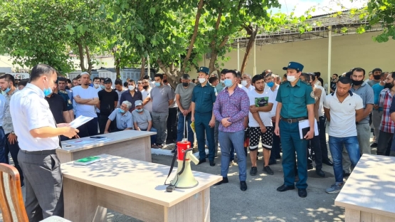 JIB Olmazor tuman sudi o‘tkazgan sayyor sudda mahkumlar muddatidan ilgari ozod qilindi (FOTO)