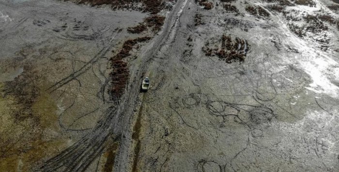 Каспий денгизи хавотирли тезликда қуриб бормоқда