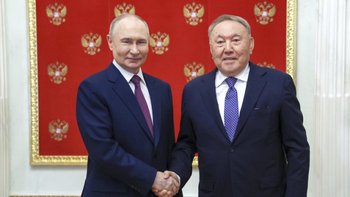 To‘qayev: Putin Yevroosiyo integrasiyasi boshida turgan Nazarboyevni qadrlaydi