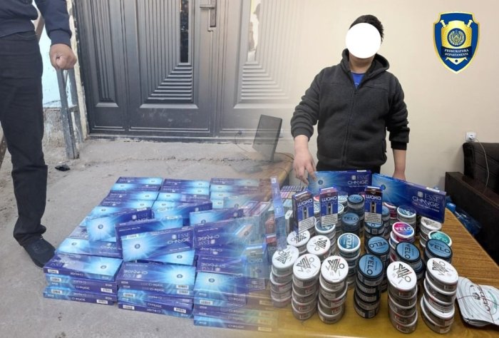 Фарғона вилояти ва Тошкент шаҳрида акциз маркасиз ҳамда электрон тамаки маҳсулотларининг савдога чиқарилишининг олди олинди