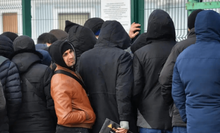 Rossiyada migrantlar soni 6,2 mln.dan oshdi