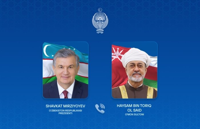 O‘zbekiston Prezidenti O‘mon Sultoni bilan telefon orqali muloqot qildi