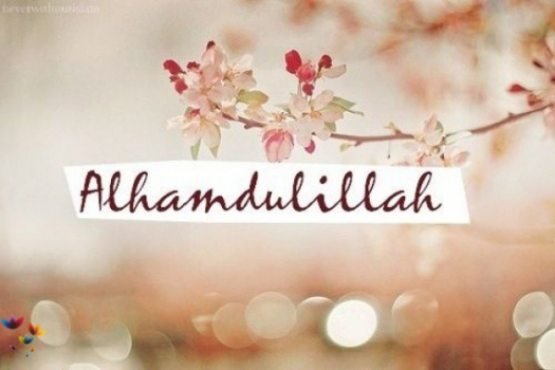 “Alhamdulillah” kalimasining hayratbaxsh shifosi