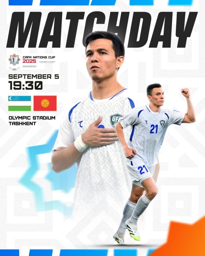 CAFA Nations Cup. Бугун Қирғиз Республикасига қарши майдонга тушамиз