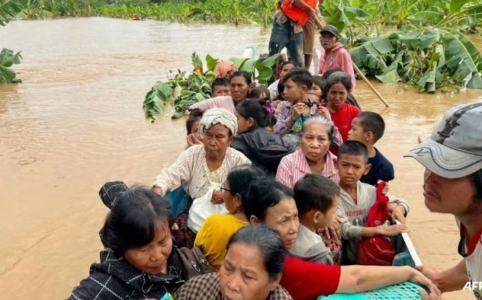 Myanmadagi toshqin qurbonlari soni 226 nafarga yetdi