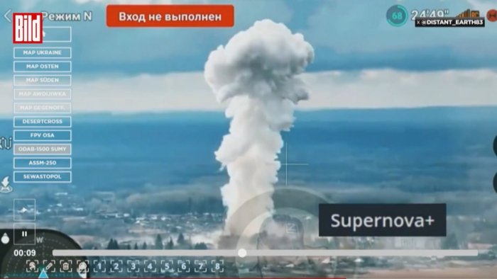 Россия илк бор Украинага қарши «ОДАБ-1500» авиабомбасини қўллади