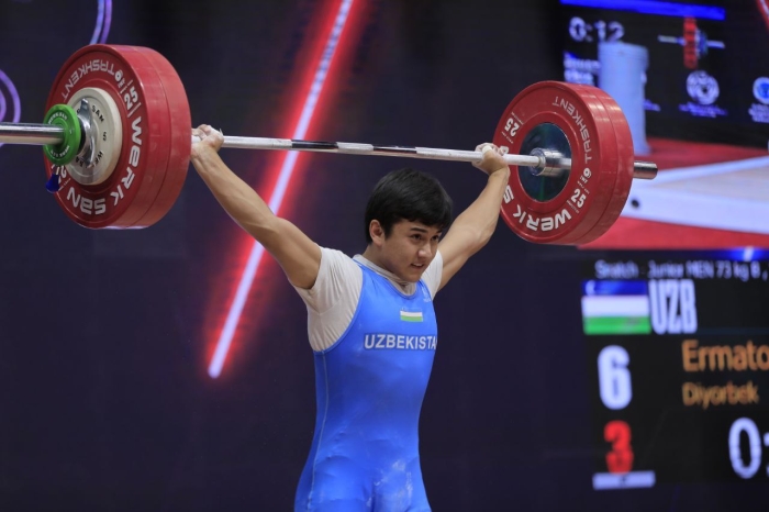 Diyorbek Ermatov Osiyo chempionatida 2ta medal qo‘lga kiritdi Diyorbek Ermatov Osiyo chempionatida 2ta medal qo‘lga kiritdi