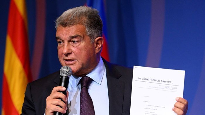 «Барселона» президенти — «Реал»нинг «Олтин тўп» маросимини бойкот қилиши ҳақида: «Ютқазишни билиш керак»