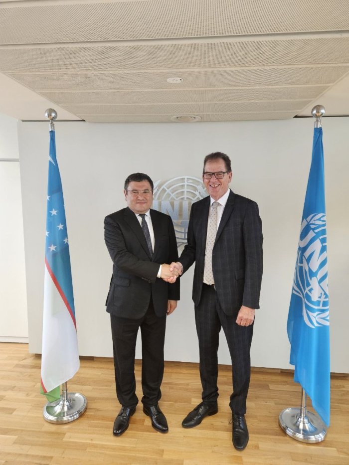 O‘zbekiston Energetika vaziri UNIDO bosh direktori bilan uchrashdi