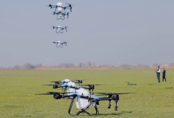 Ўзбекистонга Хитойдан 100 та замонавий агродрон олиб келинди