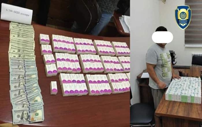 Оқолтин ва Чилонзорда дори воситаларини ноқонуний сотаётган шахс қўлга олинди