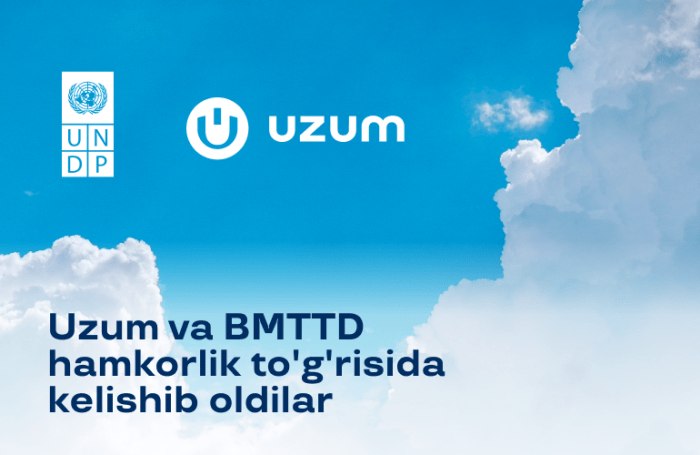 Uzum ва БМТТД Ўзбекистонда рақамли кўникмаларни ривожлантириш йўлида ҳамкорликни бошлади