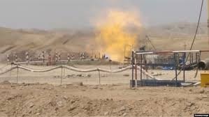 Boysundagi gaz konida yana yong‘in chiqqani aytilmoqda