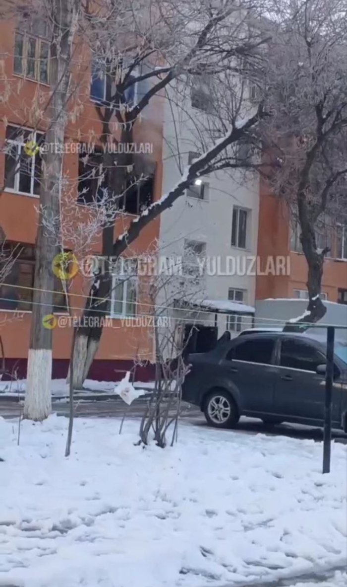 Домда қўлбола тунука печка портлагани айтилди