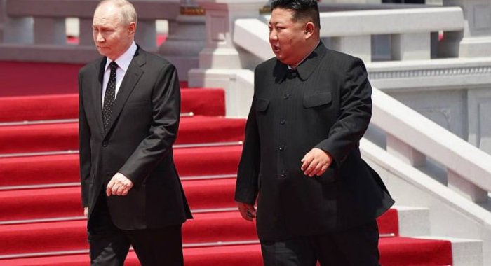 Putin Kim Chen In bilan uchrashuvda “yangi fundamental hujjat”ni e’lon qildi