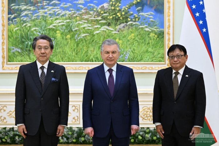 Ўзбекистон Президенти Япония делегациясини қабул қилди