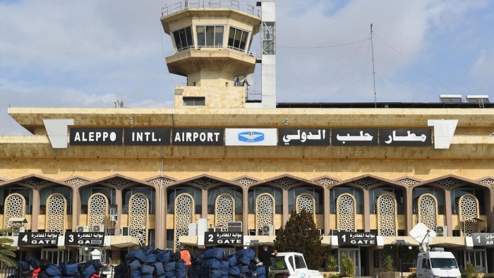 Halab aeroporti Isroil hujumidan keyin ishini to‘xtatdi
