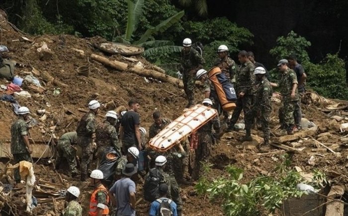 Braziliyadagi ko‘chkilar oqibatida to‘qqiz kishi halok bo‘ldi