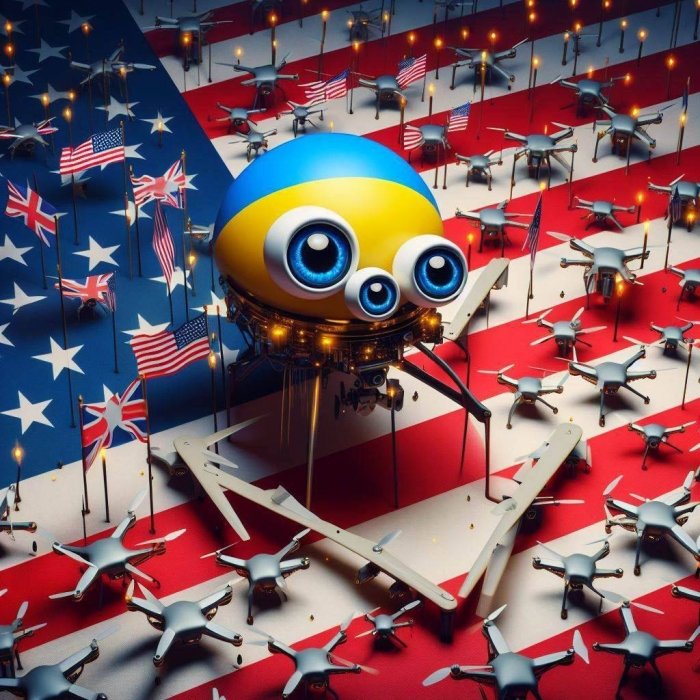 Buyuk Britaniya Ukrainaga sun’iy intellektga ega minglab yangi dronlarni jo‘natmoqchi Buyuk Britaniya Ukrainaga sun’iy intellektga ega minglab yangi dronlarni jo‘natmoqchi