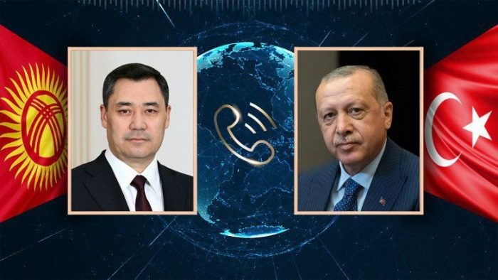Sadir Japarov Erdog‘an bilan telefonda gaplashdi