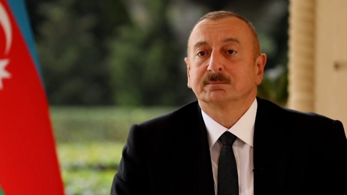 Ilhom Aliyev Gruziya prezidentiga hamdardlik bildirdi