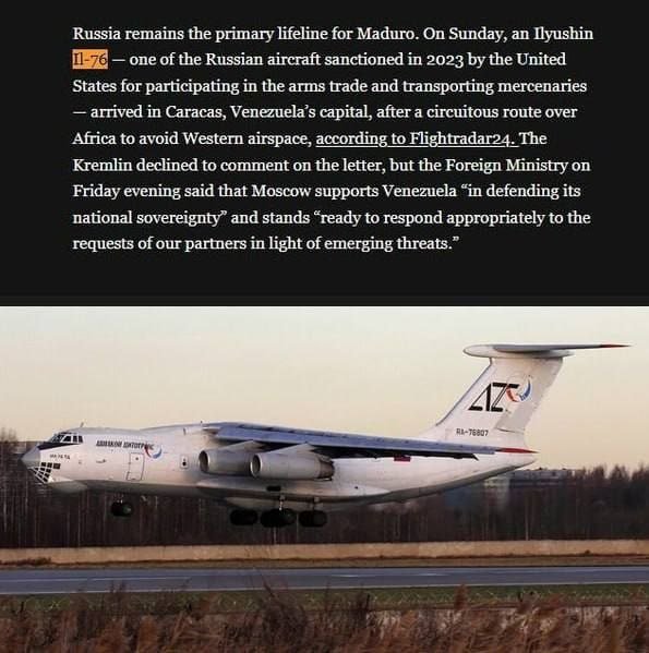 Россия аллақачон Венесуэлага қуроллар етказиб бермоқда ва “Орешник” тизимини топширишга ҳам ҳеч қандай тўсиқ йўқ  