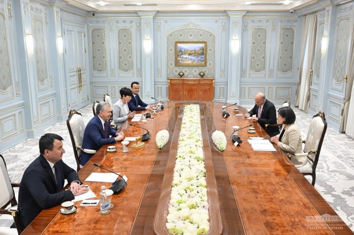 Ўзбекистон Республикаси Президенти АҚШ делегациясини қабул қилди