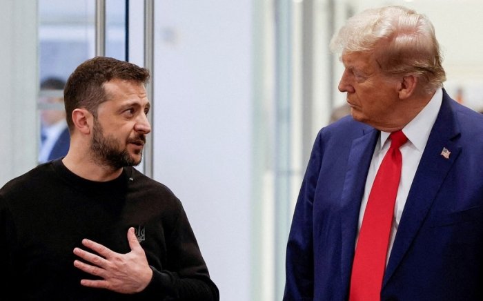 Зеленский Трамп билан учрашади Зеленский Трамп билан учрашади
