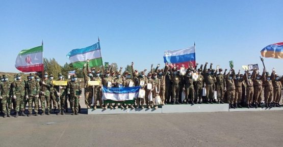 Xalqaro armiya o‘yinlarida o‘zbekistonlik harbiylar yana ikki yo‘nalishda g‘oliblar qatoridan joy oldi (+foto) Xalqaro armiya o‘yinlarida o‘zbekistonlik harbiylar yana ikki yo‘nalishda g‘oliblar qatoridan joy oldi (+foto)