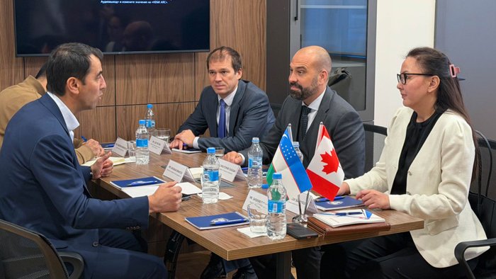 Равшан Ирматов Канада элчиси билан учрашув ўтказди
